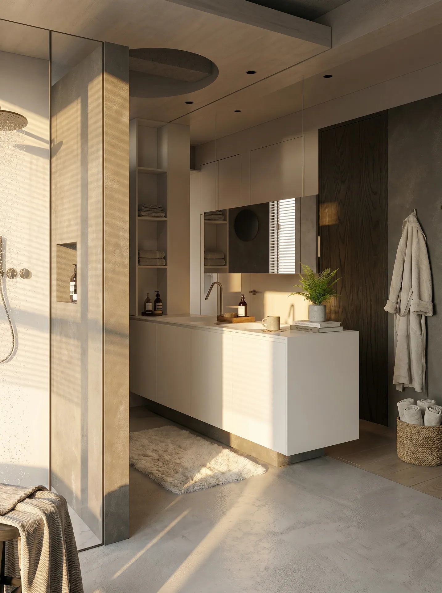 Modern minimalist and wabi-sabi residence project image